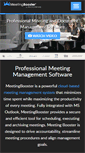 Mobile Screenshot of meetingbooster.com